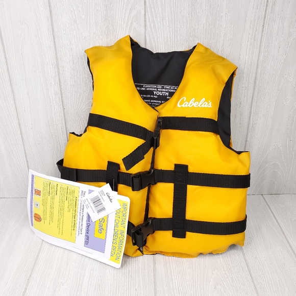 Cabela's Swim Cabelas Youth Life Jacket Nwt Poshmark
